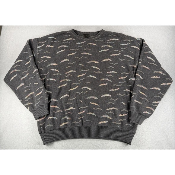 Reunion Menswear Other - VTG 90's Mens Knit Cosby Sweater Cotton USA Made Mens XL Reunion Menswear